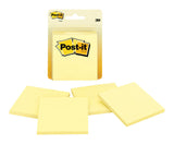POSTIT NOTE 3X3 YLW 4PK(Pack of 1)