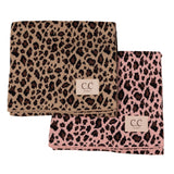 C&C™ Home Leopard Knit Baby Blanket