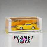 Kyosho 1:64 Nissan Nismo 400 R with MOTN LED Base Compatible – Yellow