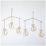 Cat & Dog Iron Wind Chime