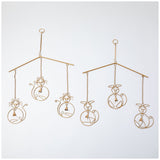 Cat & Dog Iron Wind Chime