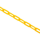 Global Industrial™ Plastic Chain Barrier 1-1/2X50L Yellow