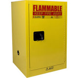 Global Industrial™ Flammable Cabinet Manual Close Single Door 12 Gallon 23Wx18Dx35H