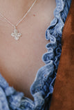 Four Way Cross in Sterling Silver
