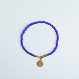 Iraqi Single Charm Beaded Bracelet