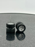 Rubber Wheels for Diecast Scale 1/64
