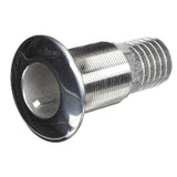 ATTWOOD SS THRU-HULL 1 1/2 ID STANDARD STRAIGHT BARBED