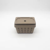 6-Pc Small Basket Set With Lid 7 X 5 X 3 Warm Gray
