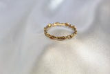 Mystical Rose Ring 14k Yellow Gold