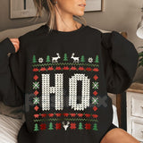 Santa's Favorite Ho Funny Christmas Sweatshirt | Explicit Adult Holiday Jumper | Sarcastic Naughty Xmas Crewneck | Mature Gift