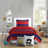 Lavelle Red Tw Quilt Set-2Pc