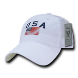 Relaxed Trucker USA, USA, White