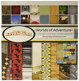 Reminisce Worlds of Adventure Collection Kit, Multicolor, 12 by 12, (WOA200)