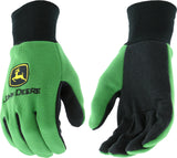 John Deere Youth Jersey Gloves Green and Black LP42386