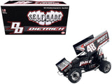 Winged Sprint Car #48 Danny Dietrich Weikerts Livestock Inc. Gary Kauffman Racing (2024) 1/18 Diecast Model Car by ACME