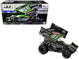 Winged Sprint Car #41 Carson Macedo Albaugh Jason Johnson Racing (2026) 1/18 Diecast Model Car by ACME