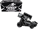 Winged Sprint Car #87 Aaron Reutzel Power Plus Black (2026) 1/18 Diecast Model Car by ACME
