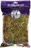 SuperMoss 21504 Forest Dried Decorative Moss for Potted Plants, 2 Ounces, Natural Green