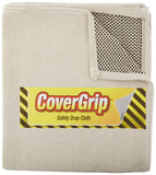 CoverGrip Quick Drop 8 oz Canvas Safety Drop Cloth, 3.5 x 4