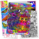 Bendon Lisa Frank Advanced Coloring Book Activity Set Includes Lisa Frank Coloring Book, Butterfly Stickers, and More