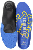 Icebug Fat High Cushion Support Insole with Arch Flex Technology, Blue Medium Arch, M 12