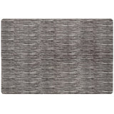 TOWN & COUNTRY BASICS Smooth Step Houndstooth Low Profile Utility Kitchen Mat, Machine Washable with Non-Slip Backing, Grey/Blac