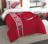 The Northwest Company NHL Detroit Red Wings Comforter and Sham Set, Twin, Draft