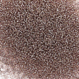 Bala&Fillic Size 12/0 Glass Seed Beads Purple Color 2mm Transparent Silver Lined Seed Beads for Making Bracelet Necklace and Jew