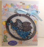 Cathedral Art (Abbey & CA Gift Blue Angel Crib Medal for Jewelry Making, Multi
