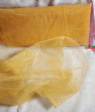 54 Inch X 10 Yards Premium Glitter Tulle Fabric Bolt (Gold)