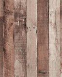 Yun-aeon 17.3x 1200Natural Wood-Cinnamon Wood Contact Paper Peel and Stick Wallpaper Self Adhesive Removable Vintage Faux Wood W