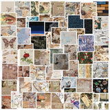 BirdS Mind 60 Pcs Vintage Stickers For Journals Laptop Diary Scrapbook Sticker