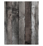 Yun-aeon Natural Wood-Dark Grey Wood Contact Paper Peel and Stick Wallpaper 34.6x 480 Self Adhesive Removable Vintage Faux Wood