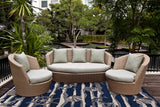 Kas Rugs Lucia Blue Seashore 23 X 45 Indoor/Outdoor Accent Rug