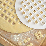 Norpro Lattice Pie Top Cutter, 10-Inch, White