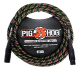 Pighog Vintage Mic Cable 20Ft Rasta
