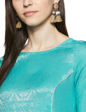 Aurelia Women'S Straight Kurta (18Aua10098-300088_Blue_X-Large)