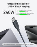 Anker <b>543</b> USB-C to USB-C Cable (Bio-Braided,6 ft)