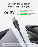 Anker <b>543</b> USB-C to USB-C Cable (Bio-Braided,6 ft)