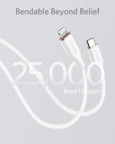 Anker <b>641</b> USB-C to Lightning Cable (Flow, 3 ft Silicone)
