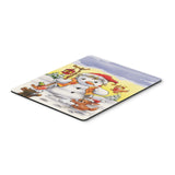 Caroline'S Treasures Scarecrow Snowman Mouse Pad, Hot Pad Or Trivet, Multicolor (Aah7295Mp)