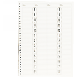 Daniel Stone 4-Column Refillable Leather Appointment Book | Burgundy-Brown 200-Pages