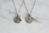 St. Therese of Lisieux & Crucifix | Sterling Silver