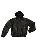 Leather Bomber Jacket