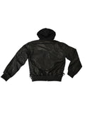 Leather Bomber Jacket