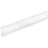 Nexel® Abm24C-6 Clear Label Holder 24W X 1-1/4H With Paper Insert (6 Pc)