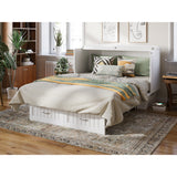 Sydney Queen Murphy Bed Chest In White