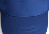 AC101 | ACE Three Panel Cotton Twill Visor, Terry Cloth Sweatband, SelfFabric Hook and Loop Closure ROYAL