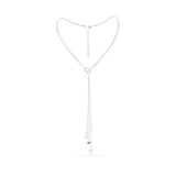 Trinity Necklace -Three Chains with Cross, Heart, and Anchor Charms