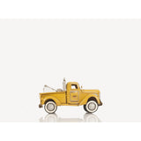 1926 Pennzoil Tow Truck Yellow Metal Handmade